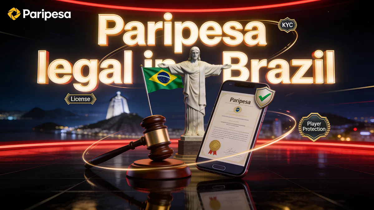 A Paripesa é confiável e legalizada no Brasil? — paripesa no Brasil