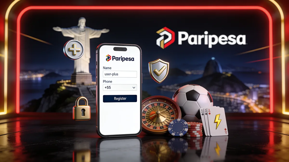 Como criar uma conta na Paripesa: passo a passo para jogadores no Brasil